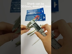 Устойчивые стандартные электропластированные алмазные файлы Длина алмазного покрытия 70 мм