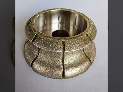 Высокоэффективные электропластированные бриллиантовые шлифовальные колеса с профилем 140 мм