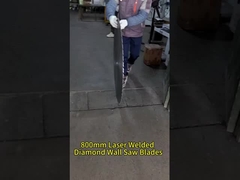 800 мм лазерно-сплавленные бриллиантовые стеновые лезвия для железобетона