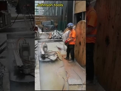 Нарезка 3-метрового железобетона как масло 10 раз быстрее!