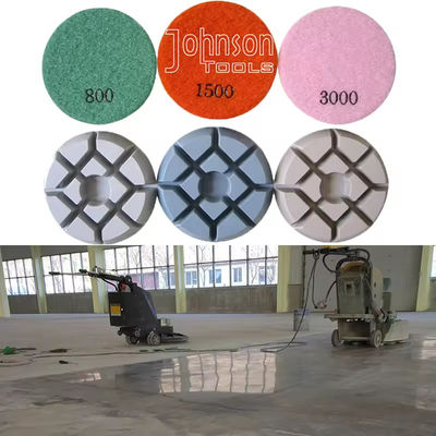 Абразивные инструменты 3&quot; алмазные бетонные полирующие подушки Мокрый алмазный диск для полировки бетонного пола