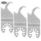 3 шт. Многоинструментальные лезвия для пилы Осиляционный многоинструментальный нож Лезвие для резки Крыши Асфальтовые черепицы ПВХ Полы Ковер Автомобиль