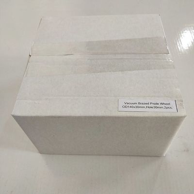 Высокоэффективные электропластированные бриллиантовые шлифовальные колеса с профилем 140 мм