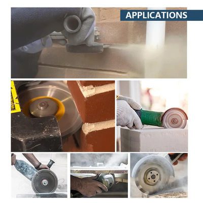 4-1/2" Tuck Point Crack Chaser Grout Repair Diamond Saw Blade для зеленого бетона, каменного кладки, кирпича, резки камня