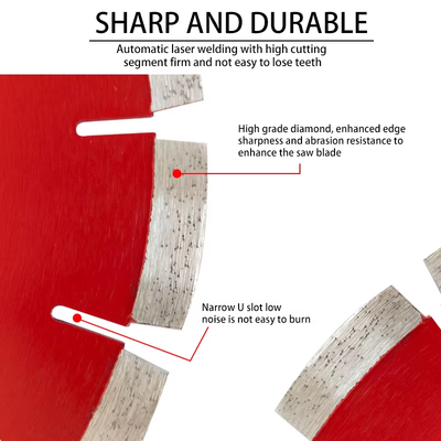 10inch Road Pavement Grooving Diamond Engraved Cut DIsc Concrete Grooving Saw Blades For Concrete Cutting
