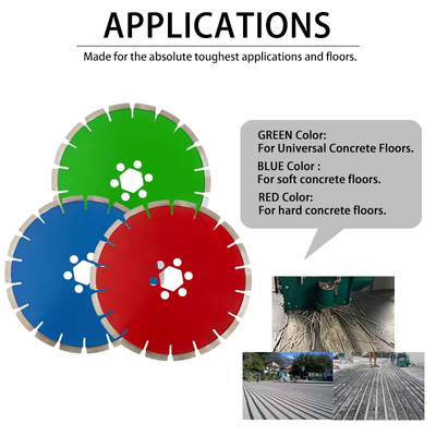10inch Road Pavement Grooving Diamond Engraved Cut DIsc Concrete Grooving Saw Blades For Concrete Cutting