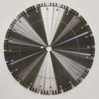 лезвие Турбо диаманта 350мм с хорошей сметливостью для вырезывания бетона армированного