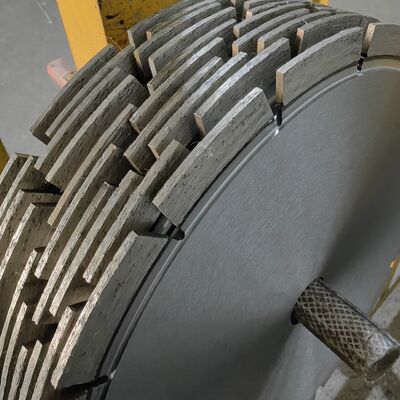 24" лезвие сваренное лазером молчаливое для резать кирпич отсутствие откалывать с длинной продолжительностью жизни