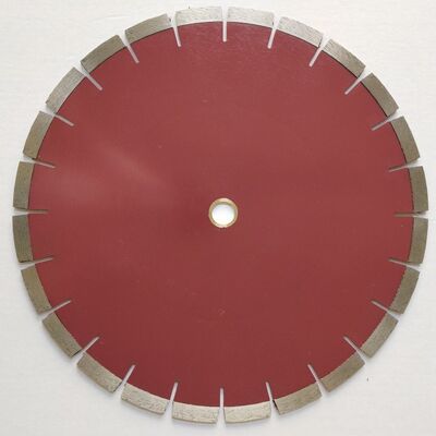 лезвие 350мм сваренное лазером с молчаливым ядром для трудных увольнянных кирпичей глины