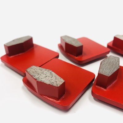 Блок конкретного 13mm диаманта пола истирательный с этапами шестиугольника