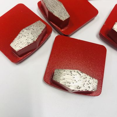 Блок конкретного 13mm диаманта пола истирательный с этапами шестиугольника