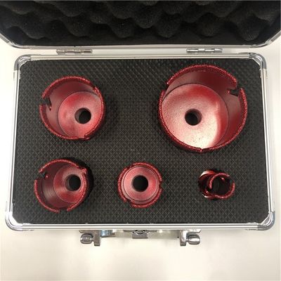 Алюминиевые биты пустотелого сверла диаманта M14 коробки 72mm