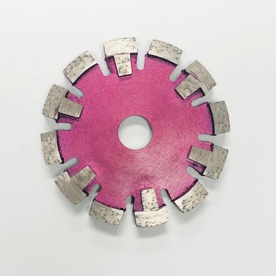 лезвия алмазной пилы вытачки зубов предохранения от 125mm 17mm для среднетвердого бетона