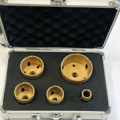 Вакуум фарфора M14 68mm сухой паял биты пустотелого сверла диаманта