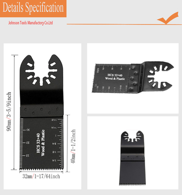 32x40mm Serrated лезвие HCS осциллируя для пластикового вырезывания